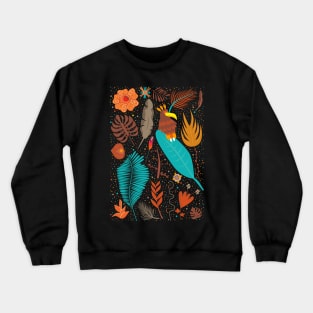 Jungle design, jungle illustration. Bring the rainforest into your home. Crewneck Sweatshirt